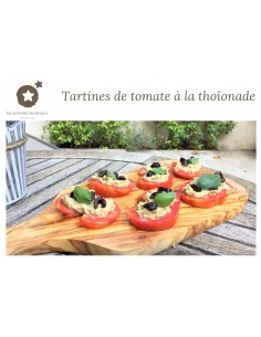 Postcard Tomato toast with...