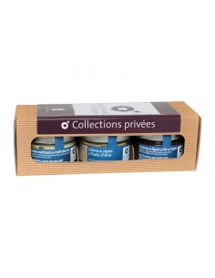 3 jars collection box -...