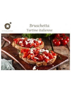 Postcard "Bruschetta...