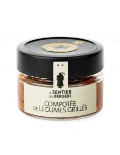 Compotée de légumes grillés