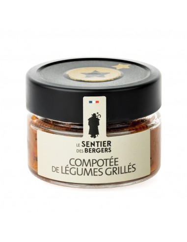 Compotée de légumes grillés