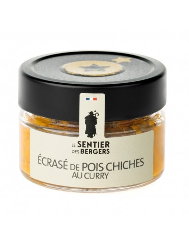 Crème de pois chiche au curry