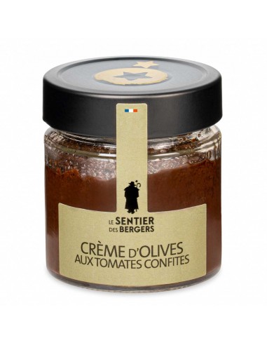 Crème d'olives aux tomates confites